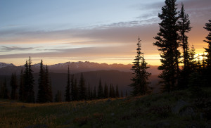 Hurricane Hill Sunset, Olympic National Park